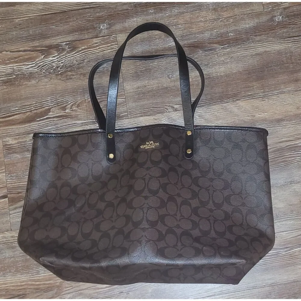 Coach Monogram Tote Bag